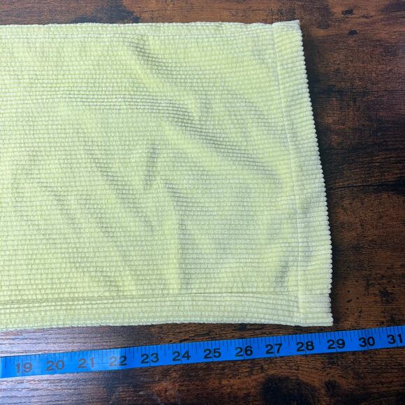 BDG Urban Outfitters Lime Green Corduroy Pull-On Pants Relax Wide Leg Womens S-P - Picture 9 of 10